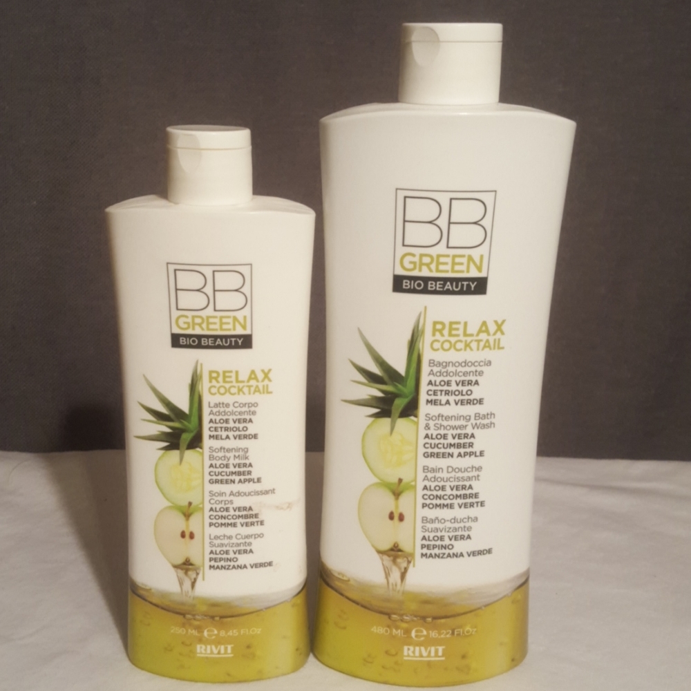 BB Green Bio Beauty Aloe Vera wash lotion set